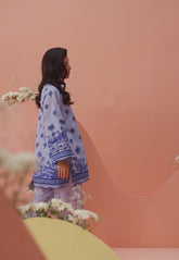 Rose Petal Printed Lawn Co-Ord Set – Premium 2PC Summer Outfit