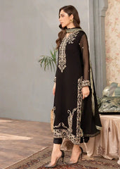 Noir Zari Longline 3-Piece