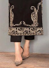 Noir Zari Longline 3-Piece