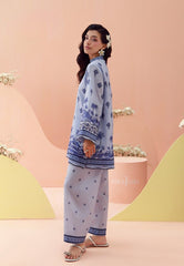 Rose Petal Printed Lawn Co-Ord Set – Premium 2PC Summer Outfit