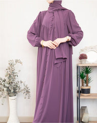 Sultan Abaya With Premium Stole – Elegant Luxury Modest Wear