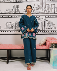 Drizzle Inspired Premium Lawn Co-Ord Set – Soft Elegant 2PC