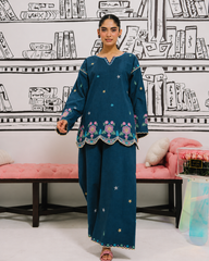 Drizzle Inspired Premium Lawn Co-Ord Set – Soft Elegant 2PC