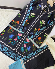 Enchanted Garden Premium Digital Printed Lawn 2-Piece Set