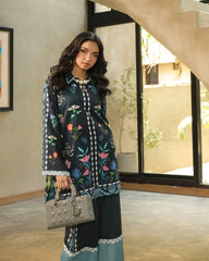 Enchanted Garden Premium Digital Printed Lawn 2-Piece Set