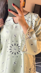 Mocha Gul – 2 Piece Kurti Set