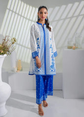 Noor-e-Shab – Midnight Blue Kurti Set with Starry Sky Detailing