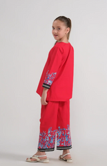 Strawberry suit for girls (6-14 Years)