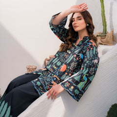 Savanna Symphony Digital Printed Swiss Lawn