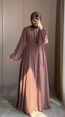 Eterna Flow Abaya – Premium Elegant Modest Wear