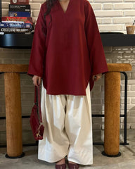 Cherry Royale Premium Lawn Co-Ord Set – Elegant 2PC