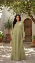 Modest Muse Abaya With Premium Stole – Elegant Everyday Luxury Wear