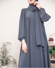 Sultan Abaya With Premium Stole – Elegant Luxury Modest Wear