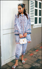Sky Elegance Replica Lawn Suit – Swiss Lawn 2-Piece