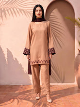 Aab-e-Sukoon – Elegant Summer 3PC Kurti Set | Soft & Breathable Cotton
