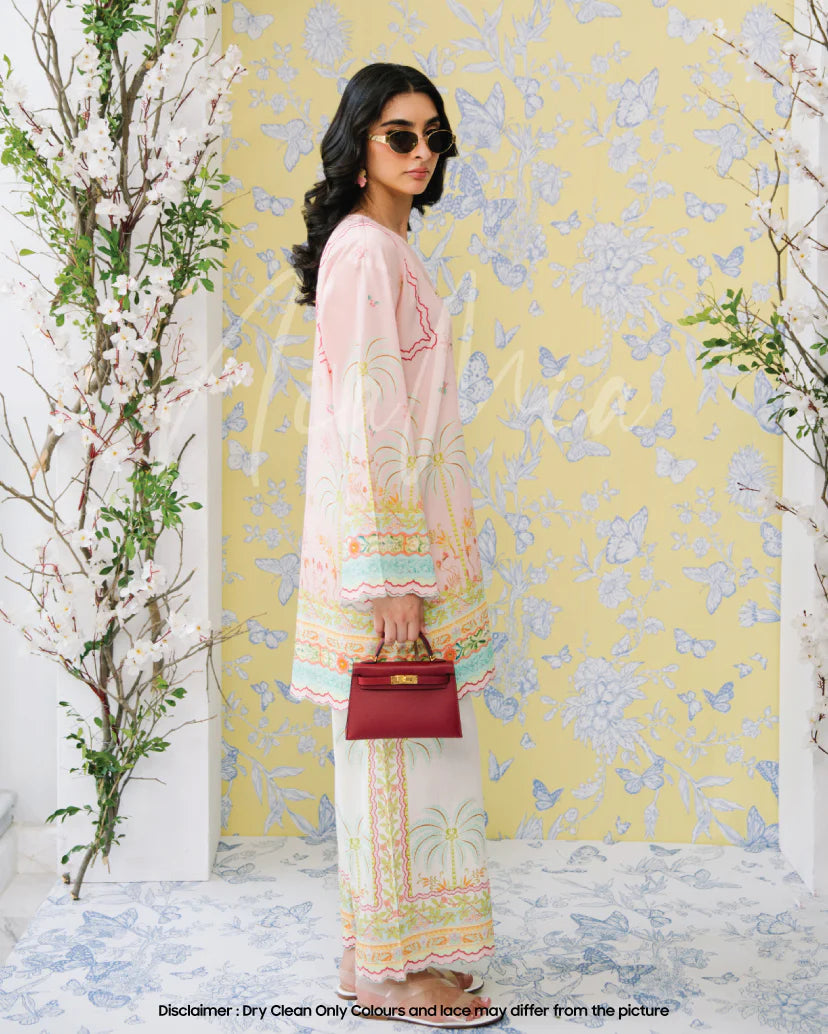 🌷 Zarqaa Grace – 2 Piece Kurti Set