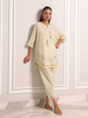 Lemontini Signature Lawn Co-Ord Set – Effortless Chic for Summer