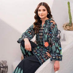 Savanna Symphony Digital Printed Swiss Lawn