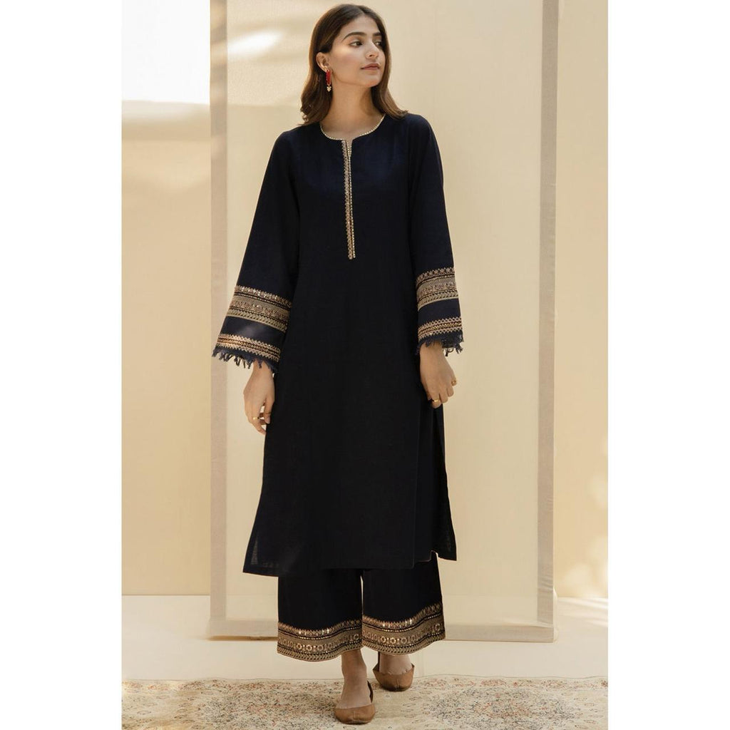 ✨ Aab-e-Shab – Black Elegance Set