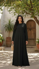 Modest Muse Abaya With Premium Stole – Elegant Everyday Luxury Wear