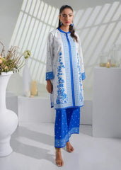 Noor-e-Shab – Midnight Blue Kurti Set with Starry Sky Detailing
