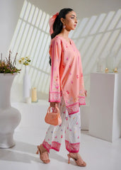 Blush Petal Whisper Premium Digital Printed Lawn 2-Piece Set