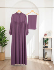 Sultan Abaya With Premium Stole – Elegant Luxury Modest Wear