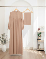 Sultan Abaya With Premium Stole – Elegant Luxury Modest Wear
